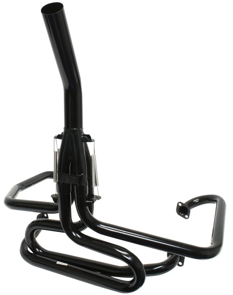 HPR Black Performance Exhaust Power Pipe With Stinger Muffler For Honda ATC110 (1979-1986)