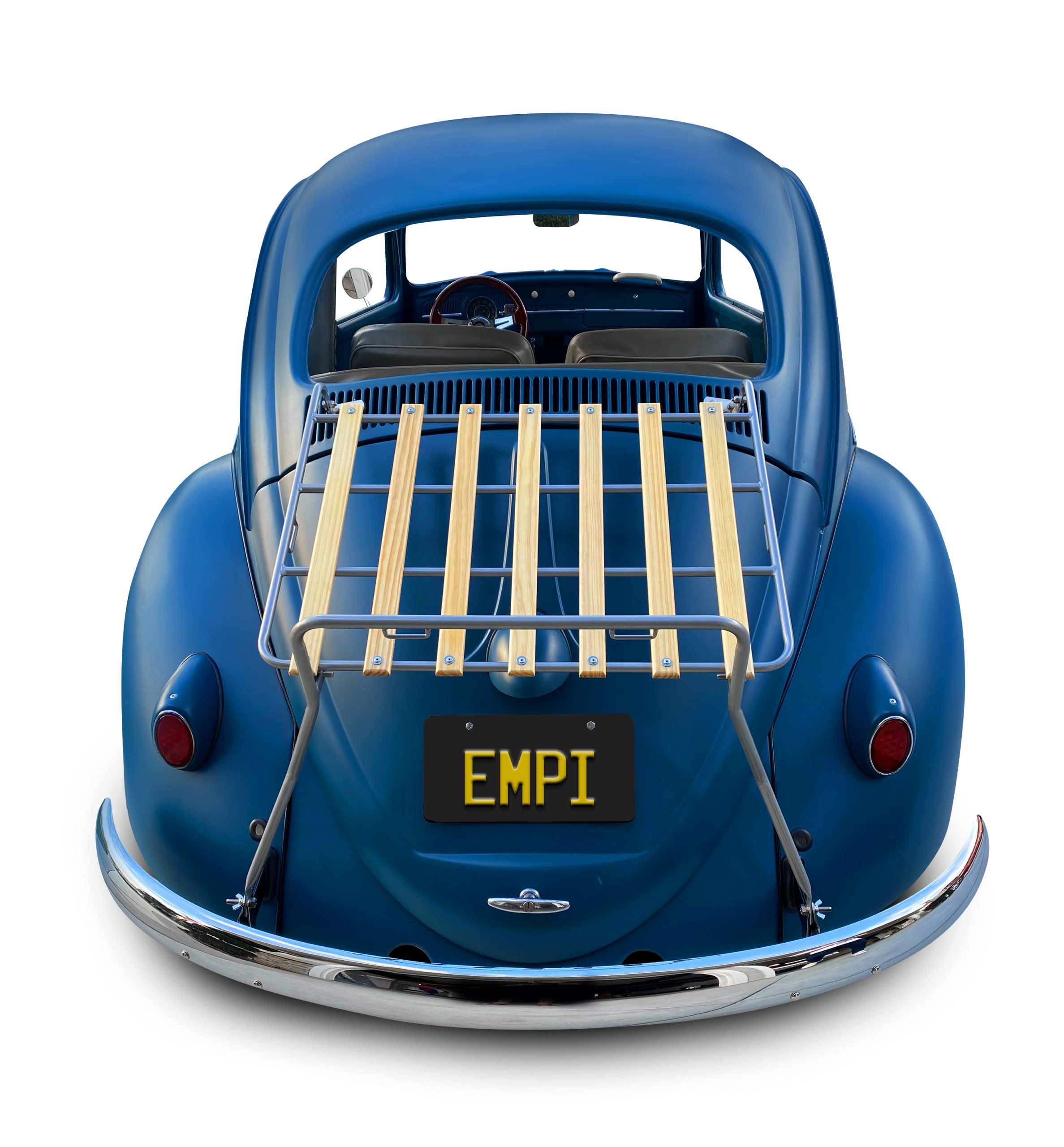 thumbnail image 2 of EMPI 8661 Chrome Deck Lid Spring For VW Beetle, Baja Bug, Dune Buggy - Air Cooled 2 of 4