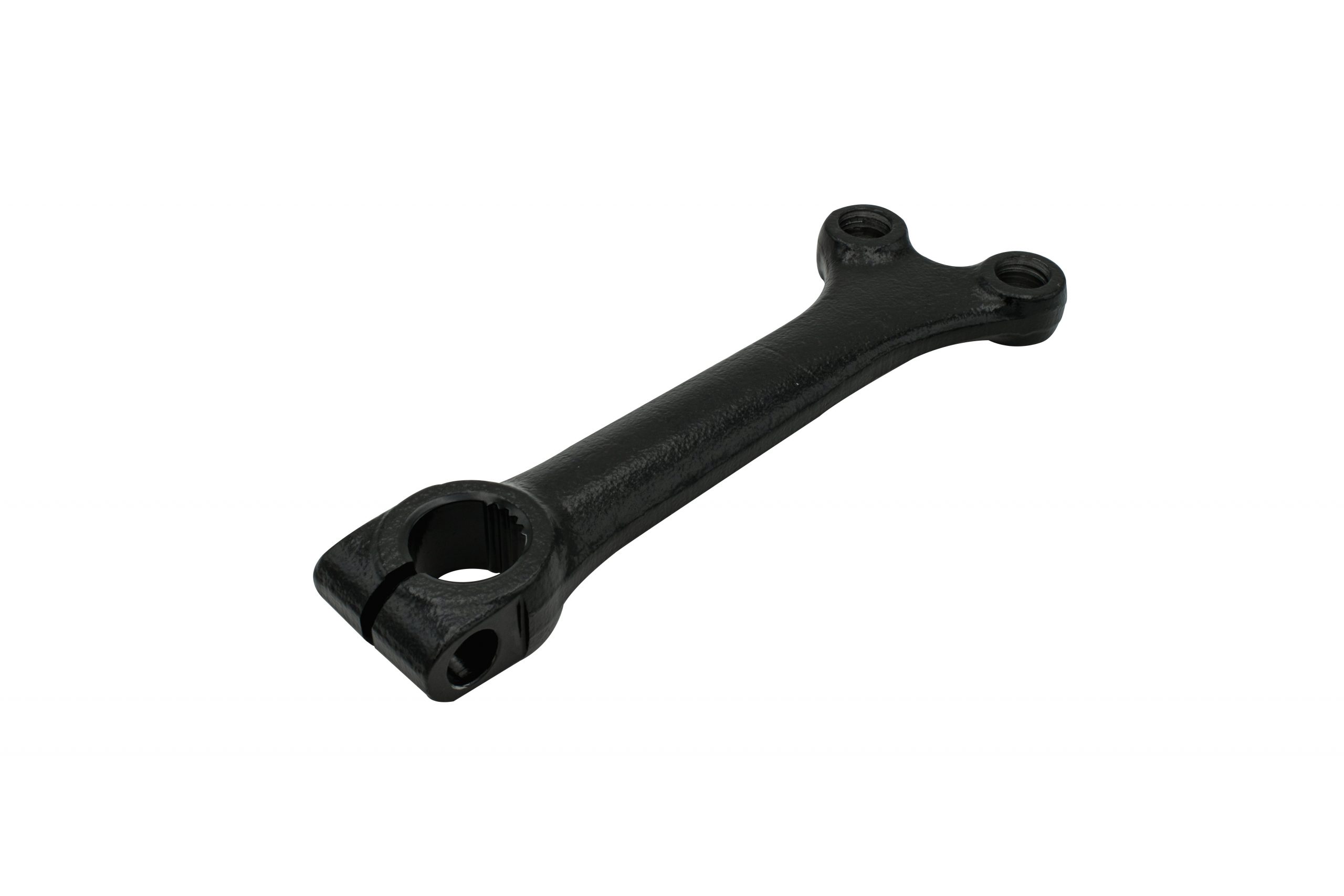 thumbnail image 2 of EMP! VW Bug Chrome Pitman Arm – 24mm Steering Box, 17mm Tie Rod Holes – New 2 of 6
